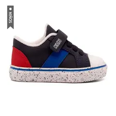 KLIN - Tenis Candy Pipoca Para Niños-Azul/Blanco