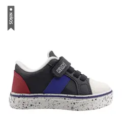 KLIN - Tenis Candy Pipoca Para Niños-Azul/Blanco