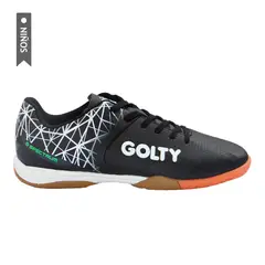 GOLTY - Zapatilla Pro Spectrum Indoor Niño-Negro/Blanco