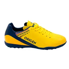 GOLTY - Zapatilla Turf Pro Origen-Amarillo/Azul