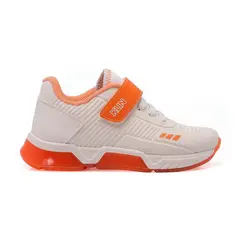 KLIN - Tenis Light 604034000 Para Niños-Blanco/Naranja