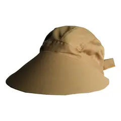 VELBROS - Gorra Visera Jardin Cachucha Ala Ancha Mujer Dama Pava - Caqui
