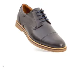SOLLU - Zapatos Desert-Azul oscuro