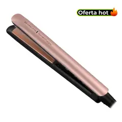 REMINGTON - Plancha de Cabello Keratina S8599 Rosada