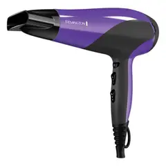 REMINGTON - Secador de Cabello Power Shine Cerámica Turmalina Morado