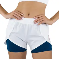 EVERLAST - Short Captain America Mujer-Blanco