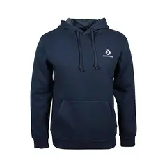 CONVERSE - Hoodie Stndrd Fit Lft Chst Str-Obsidian