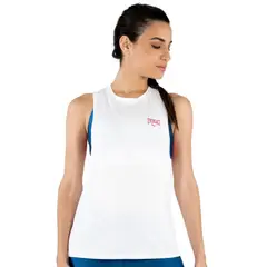 EVERLAST - Camiseta Esqueleto Captain America Mujer-Blanco
