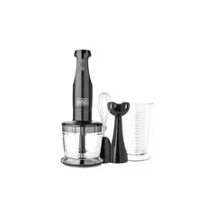 BLACK+DECKER - Batidora BLACK + DECKER Inmersión HB2800B Negro