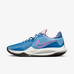 NIKE - Tenis Precision VI Basketball DD9535‑400 Azul Hombre Cancha