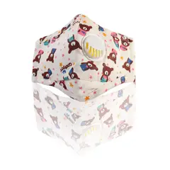 GENERICO - Tapabocas para niños lavable filtro de carbón act