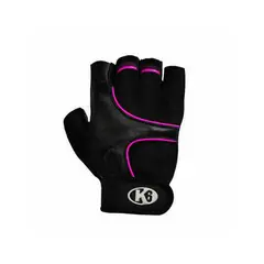 K6 - Guantes Para gimnasio Fusion II Negro Dama Talla XS