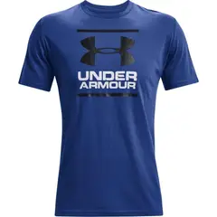 UNDER ARMOUR - Camiseta Gl Foundation Ss Para Hombre-Celeste