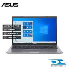 ASUS - Portátil Vivobook 15 /CORE I5 /RAM 8GB/ 256GB SSD/ 15,6"/ W10H/TOUCH