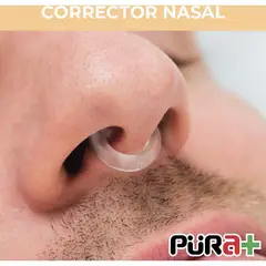 PURA - Antirronquidos respiración nose clip 2 unidades