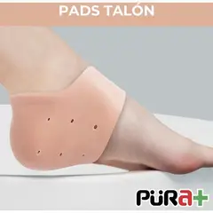 PURA - Talonera silicona protector talón fascitis