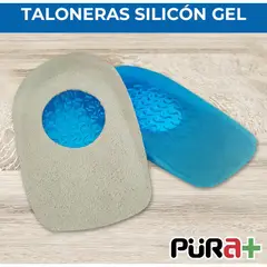 PURA - Plantillas ortopédicas zapatos talonera espolón