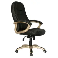 MUEBLESYA - Silla de Oficina San Alberto Cuerotex Basculante Ergonómico