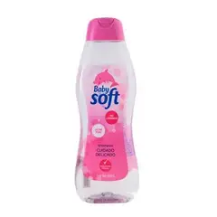 BABY SOFT - Shampoo babysoft cuidado delicado rosado x 800 ml