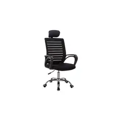 AKIVOY - Silla gerencial collins alta negra-