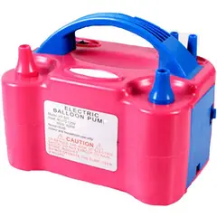 GENERICO - Bombas inflador de globos electrico doble boquilla bomba