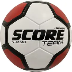 SCORE - Balón de fútbol sala by golty team laminado rojo