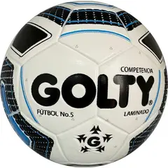 GOLTY - Balón De Fútbol Competition ON # 5 laminado/Blanco