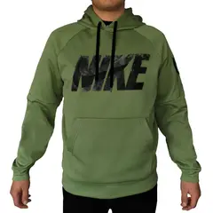 NIKE - Hoodie Therma-Fit-Verde