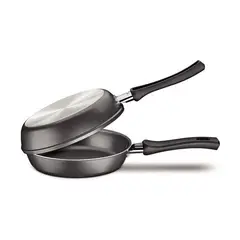 TRAMONTINA - Sarten Omeletera Napoli 20cm 20123/020 Negro.