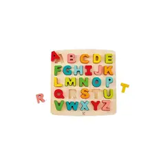 HAPE TOYS - Alfabeto rompecabezas para niños en madera letras