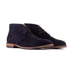 OVERSTATE - Botas Para Hombre en Cuero CA-7477-1351OV Azul Oscuro