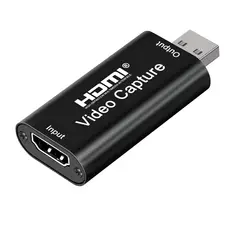 GENERICO - Capturadora De Video Usb Streaming Full Hd 1080
