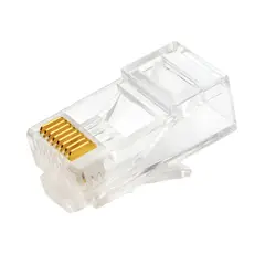 GENERICO - Conector De Red Rj45 Bolsa X100 Piezas Cat5 Terminal Rj45