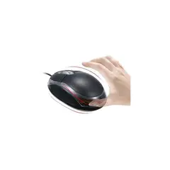 GENERICO - Mouse usb optico iluminado - raton económico para computador