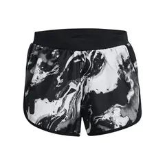 UNDER ARMOUR - Shorts Fly-By Anywhere Mujer-Negro