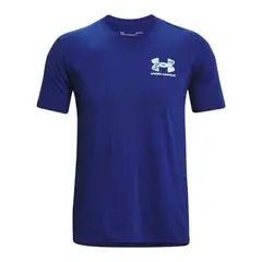UNDER ARMOUR - Camiseta Abc Camo Fill Wordmark -Azul
