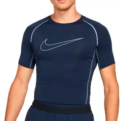 NIKE - Camiseta Pro Dri-fittight-fit Short-sleeve Hombre-Azul