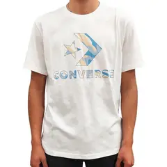 CONVERSE - Camiseta Camo Fill Graphic Para Hombre-Blanco