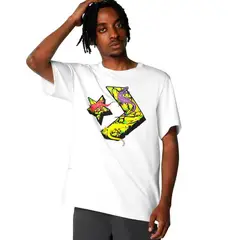 CONVERSE - Camiseta Exotic Lizards Unisex-Blanco