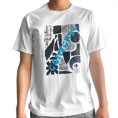 CONVERSE - Camiseta Vintage Ad Unisex-Blanco