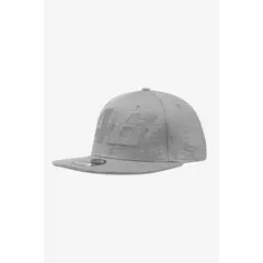 VR46 - Gorra plana new era core tono sobre tono gris