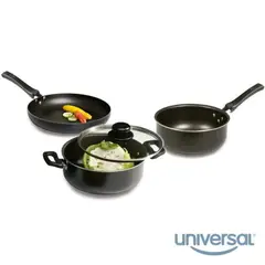 UNIVERSAL - Batería de Cocina Antiadherente 4 Piezas L39440