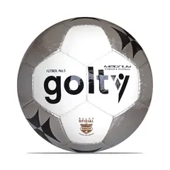 GOLTY - Balón De Fútbol Professional Magnum Gris No.5-Plateado