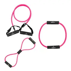 GOLTY - Kit Bandas Tubulares Expandibles-Rosa