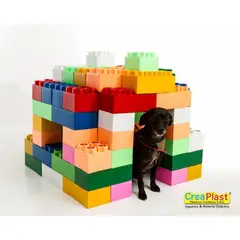CREAPLAST - Giant Bricks x100 - Multicolor