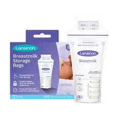 LANSINOH - Bolsas almacenamiento leche materna