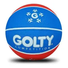 GOLTY - Balón De Baloncesto Competition Colors No.7-Rojo