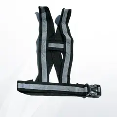 AFM - Tiras reflectivas moto bicicleta Negra