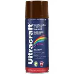TRUPER - Pintura Marrón En Aerosol De 400 Ml, Secado Rápido Ultracraft