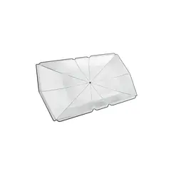 TRUPER - Parasol Tipo Sombrilla Uv Para Auto Con Estuche